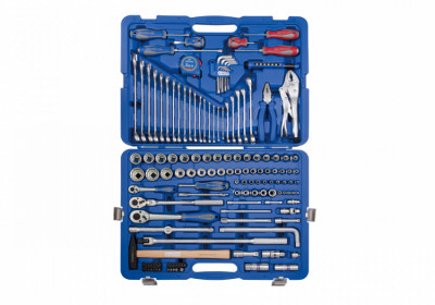 Набір інструментів універсальний 143 од. 1/4&quot;+1/2&quot;+3/8&quot; 12-ті гранні-[articul]