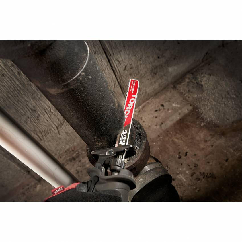 Полотно для шаб. пилки THE TORCH CARBIDE NITRUS MILWAUKEE, 230x3, 6мм, (5шт)-48005562