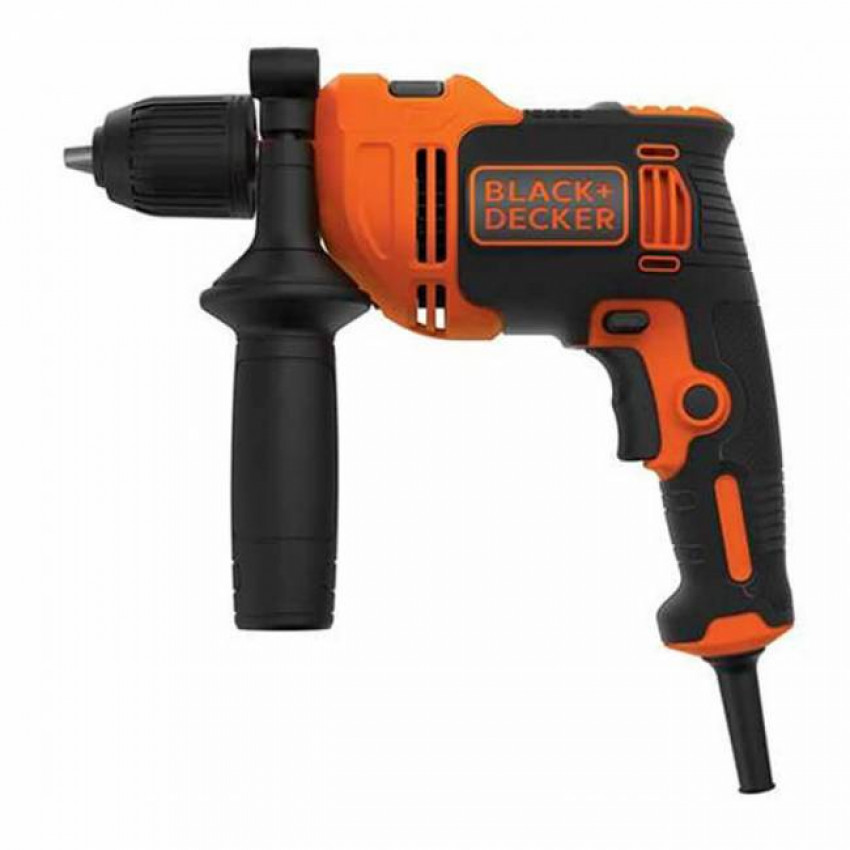 Дриль мережевий ударний BLACK DECKER BEH550-BEH550