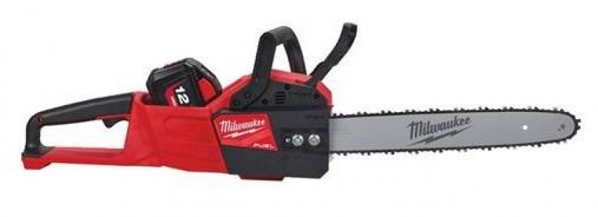 Ланцюгова пила з шиною 30 см M18 FUEL™ MILWAUKEE 4933471442 M18 FCHSC-121, 300 мм (+ заряд.пр., 1 акум.Х 12Аг, шина, ланцюг, олія для змащення ланцюг-4933471442