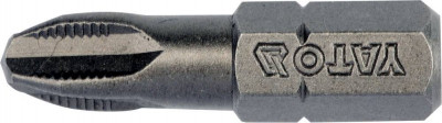 Викрутка насадка YATO РH3 х 1/4&quot;, l = 25 мм, 10 шт. [25/200]-[articul]