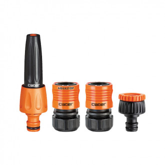 Розпилювач струменевий + 2 конектора 3/4&quot;аквастоп, адаптер конектора 1/2&quot;-3/4&quot;)-[articul]