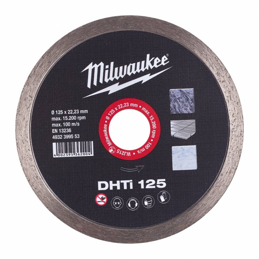 Диск алмазний MILWAUKEE DHTI 125, Ø125мм-4932399553