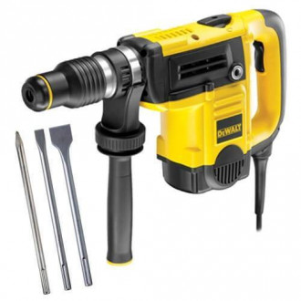 Відбійний молоток DeWALT, SDS-Max, 1150Вт, 2740 уд/хв., 12Дж (8Дж по EPTA), 5,8кг 3 зубила-[articul]