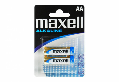 Лужна батарейка Maxell Alkaline AA/LR6 2шт/уп blister-[articul]