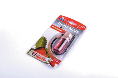 Ароматизатор ECOLO полуниця (Strawberry) 4,5мл (пляшечка з підвіскою)-029665