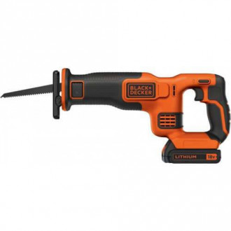 Пила шабельна акумуляторна BLACK DECKER BDCR18