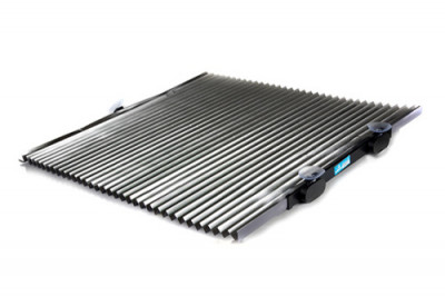 Шторка-жалюзі сонцезахисна 155х70см срібляста 12 Atelie-[articul]