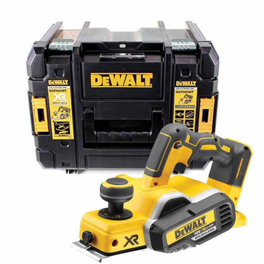 Рубанок акумуляторний безщітковий DeWALT DCP580NT-DCP580NT