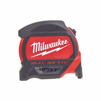 Рулетка магнітна PREMIUM MILWAUKEE, 10м/33фт, (27мм)-[articul]