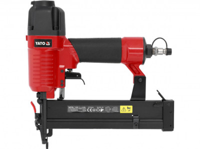 Степлер пневматичний YATO: при тиску P= 4-7,5 Bar, для скоб h= 16-40 мм-[articul]