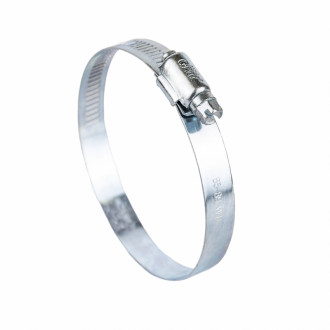 Хомут черв'ячний оцинкований 12,7 мм D65-89мм 10шт Grad (2511485)-[articul]