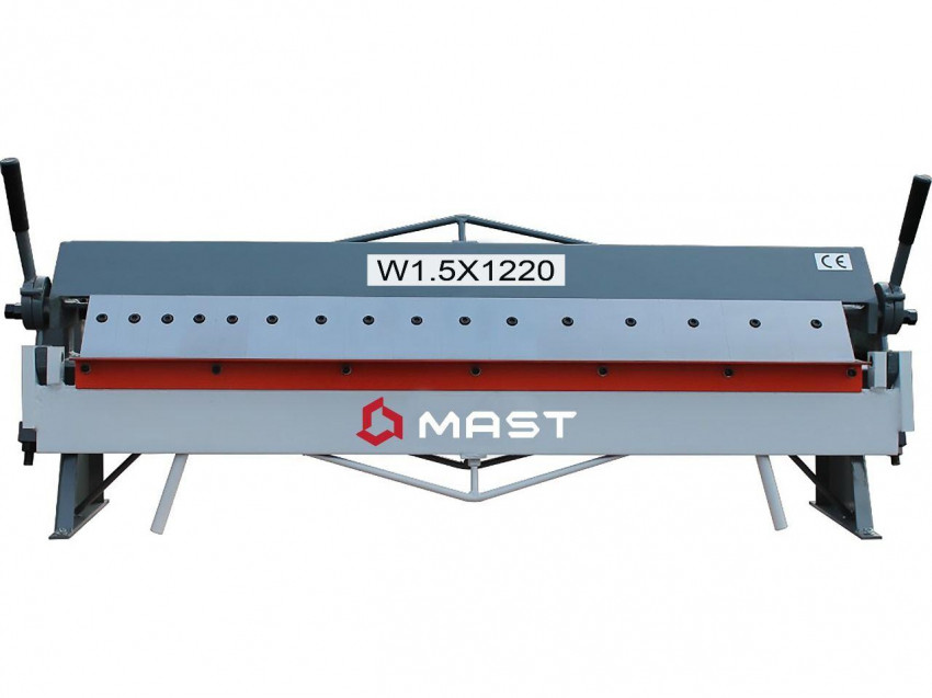 Сегментний листозгинальний верстат MAST W1.5X1220-W1.5X1220