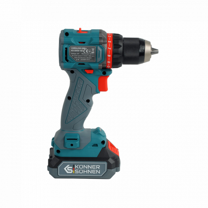 Комплект акумуляторного електроінструменту KS ID20V-60 KIT 74-KS ID20V-60 KIT 74