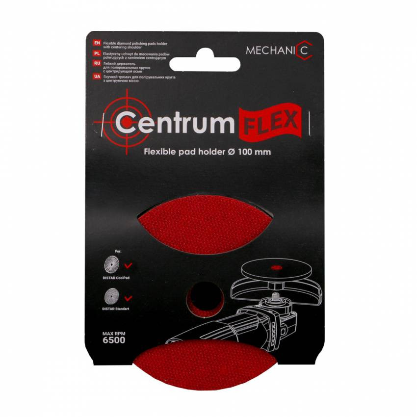  Тримач гумовий для полірувальних кругів D100*M14 CentrumFlex-89568442038