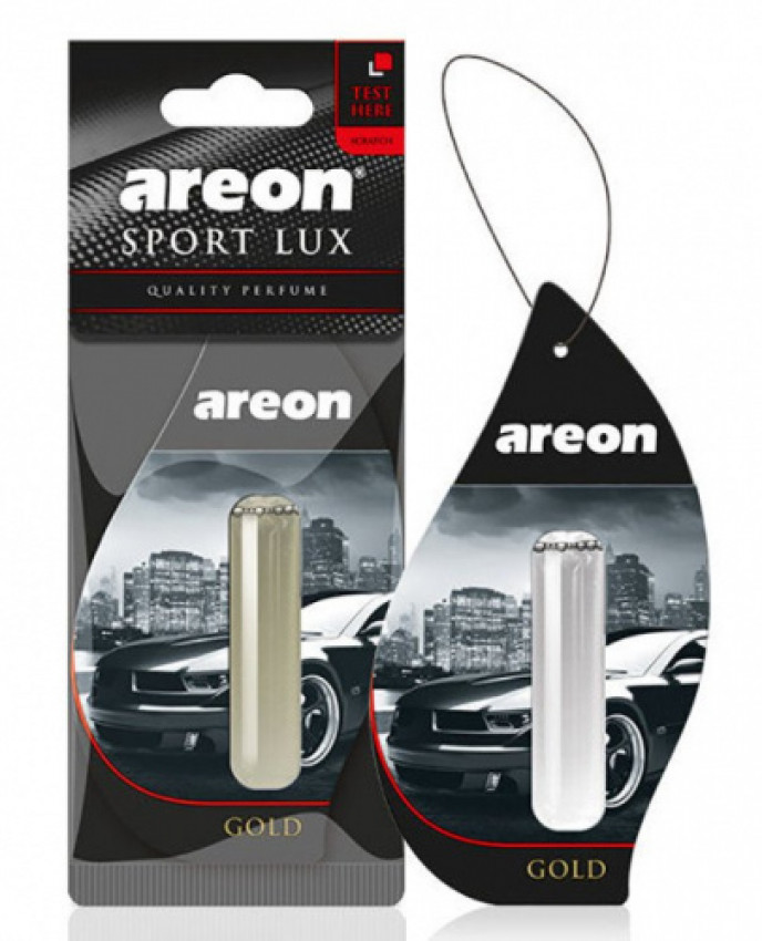 Ароматизатор AREON Sport Lux Голд 5мл (підвіска з рідиною)-077199