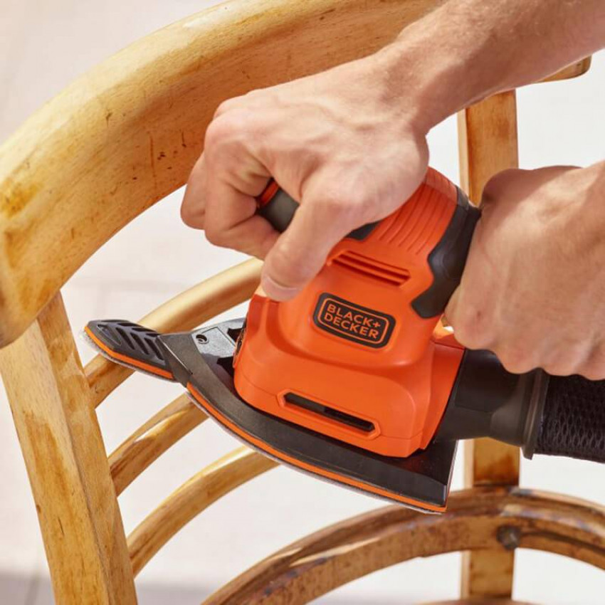 Шліфмашина вібраційна мережева BLACK DECKER BEW200-BEW200