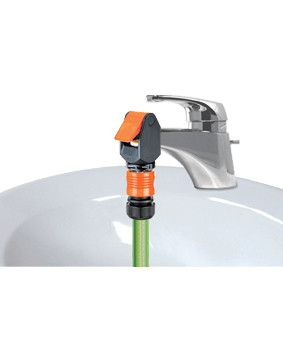 Насадка на кран  з затискачем вихід 3/4"Н Koala-85850000