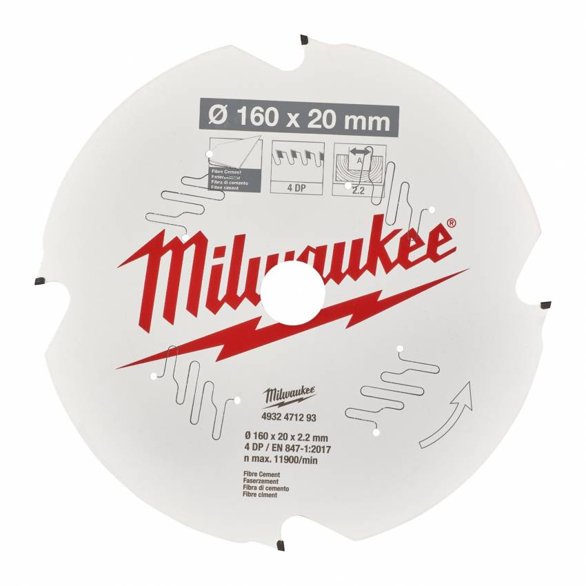 Диск пильний MILWAUKEE, Ø184/30мм, 48 зуб.-4932471298