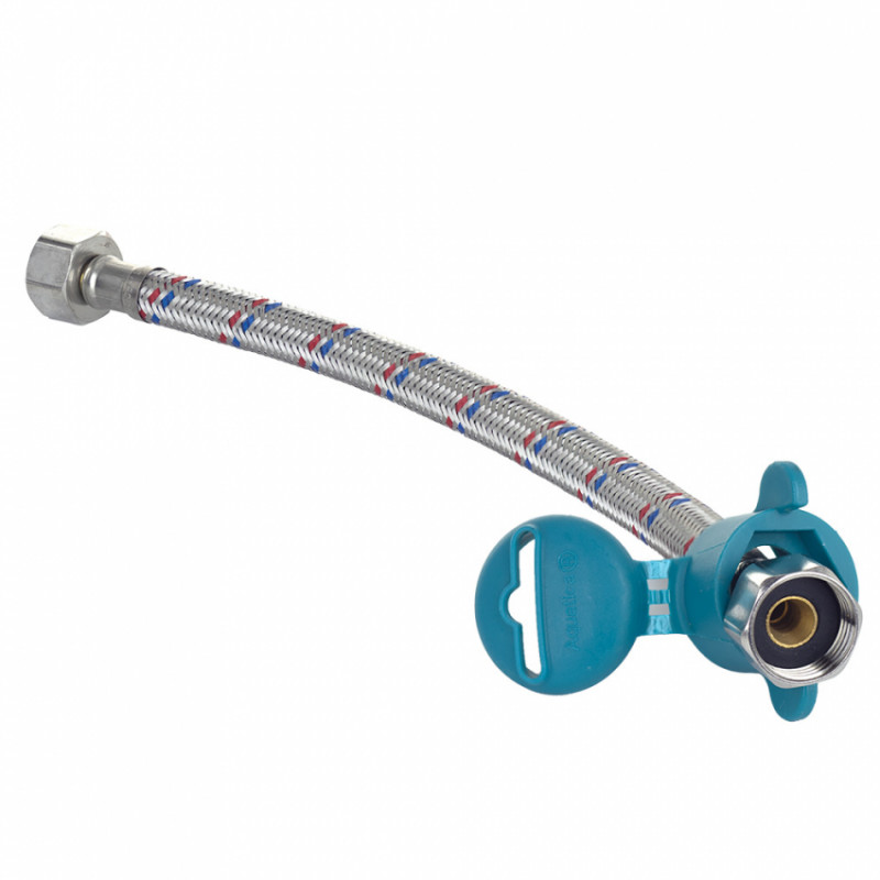 Шланг для води 1/2" ВВ 30см AQUATICA XA-5103 (9790603)-9790603