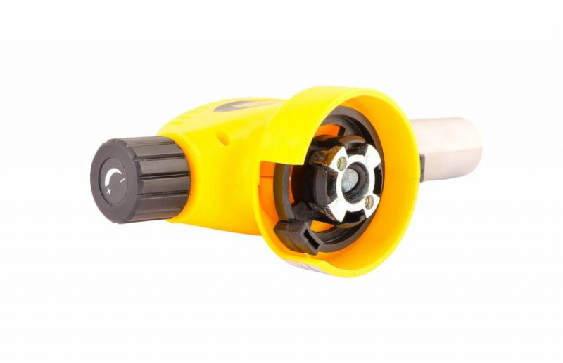 Пальник для газового балона MASTERTOOL "Метеор" з п'єзопідпалом Ø20 мм керамічний захист 1300°С 44-5040-44-5040