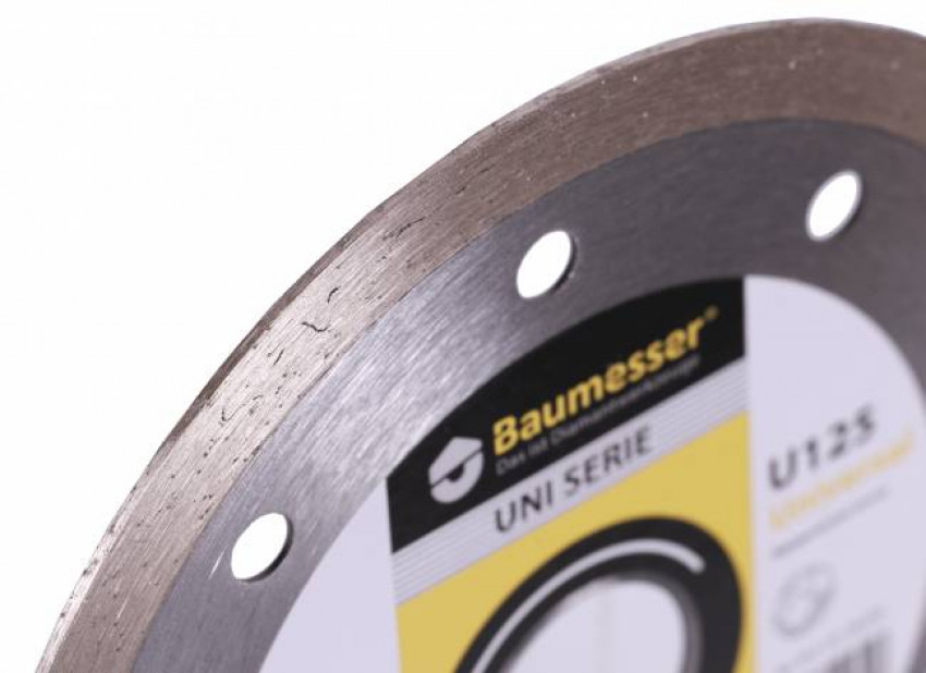 Коло алмазне відрізне 1A1R 125x1,4x8x22,23 Baumesser Universal-91315129010