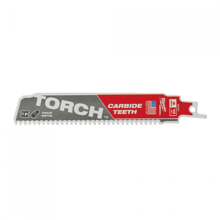 Полотно для шабельної пили TORCH CARBIDE MILWAUKEE,150/2,5мм, (5шт.), (метал)-48005551