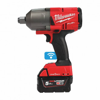 Гайкокрут акумуляторний 3/4&quot; MILWAUKEE, M18 ONEFHIWF34-502X, 2034Нм (зарядний пристрій, 2 акум.X 5Ач, HDкейс)