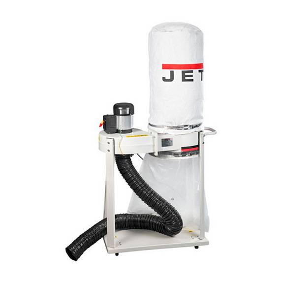 Витяжна устатковина JET DC-900A : 230 В, 0,75 кВт; продукт. всмоктув.- 900 м³/год, пор.збір. V=55л-DC-900A