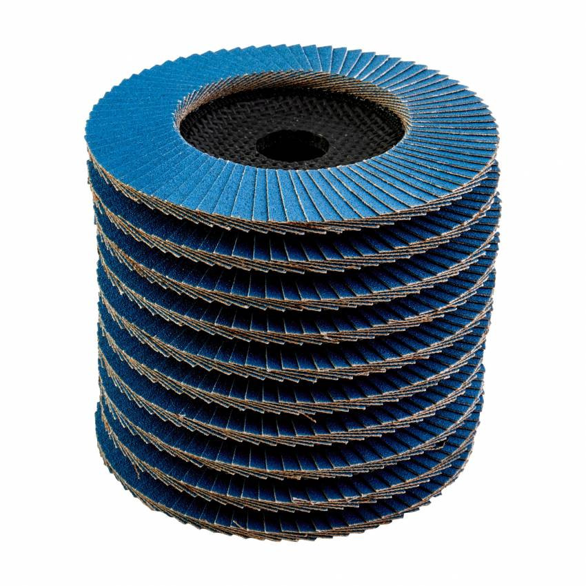 Диск пелюстковий ZIRCONIUM MILWAUKEE SL 50/125, зерно120, Ø125мм 4935472227-4932430415