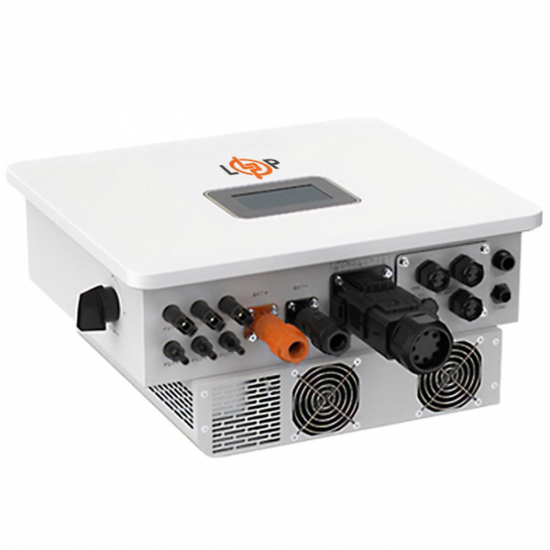 Гибридный однофазный инвертор LP LPW-8KW1-G 160 А, MPPT 80–500 В, ON-OFF GRID с WiFi-