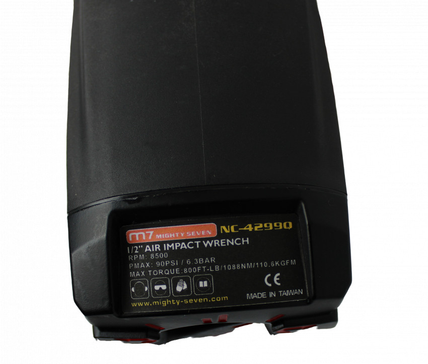 Пневмогайкокрут 1/2" 1088Нм 8500об/хв  композит. корпус-NC-4299Q