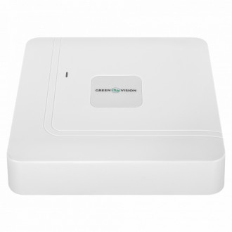 IP відеореєстратор 9-канальний 8MP NVR GreenVision GV-N-S019/9 (Lite)