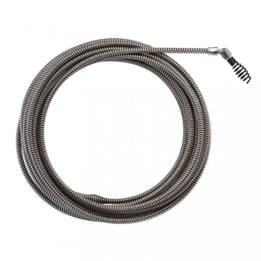 Тросик для прочищувальної машини 6мм x 7.6м spiral, pivot bulb auger-48532574