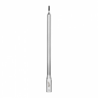 Головка торцева хромована 1/4'' MILWAUKEE подовжена з бітою Torx, T8-[articul]