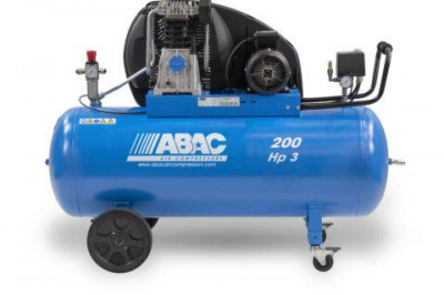 Компресор ABAC PRO A49B 200CT3 200л, 400/3/50, 444л/х,11бар, 2,2кВт, 1050об/хв, 91дБ, 109кг-[articul]