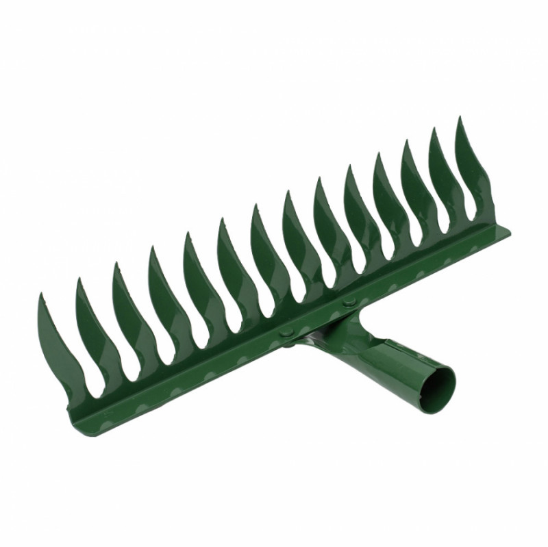 Граблі садові кручені 14 зубів 370×82мм закріплювальне кріплення GRAD (5051925)-5051925