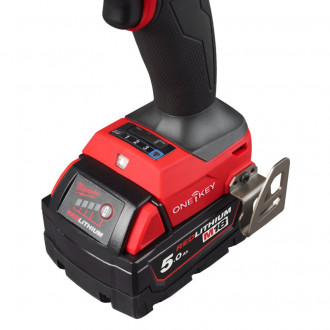 Дриль-шурупокрут акумуляторний з ударом  MILWAUKEE, M18 ONEPD3-502X, 158Нм (+ЗП, 2 ак.Х 5Аг, HDкейс)