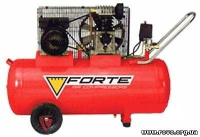 Компресор FORTE 100л, 2,2 кВт, p=8aтм, 335 л/хв-[articul]