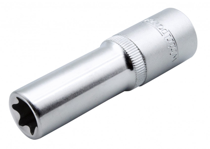 Головка Е-12 1/2" (внутр. зірочка) подовжена-16141-32-120