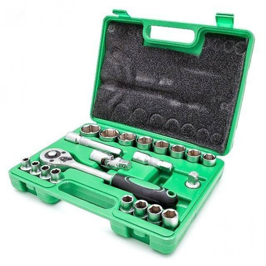 Набір інструментів 21од., 1/2" INTERTOOL ET-6021SP-ET-6021SP