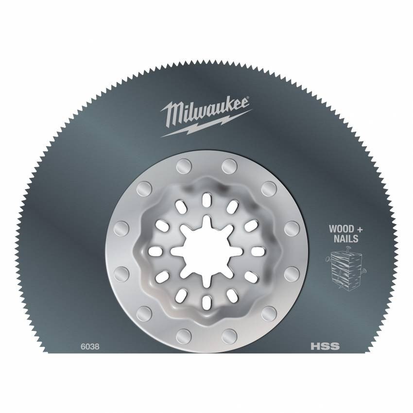 Полотно STARLOCK MILWAUKEE для б/функціонального інструмента, 35x42мм (деревина) 2-48906001