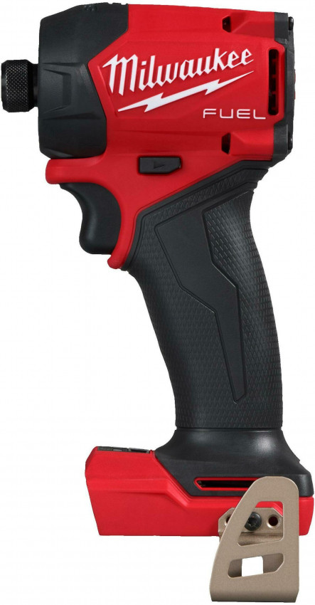 Шуруповерт ударний гідравлічний акумуляторний безщітковий MILWAUKEE, M18 FIDRQ-0X,113Нм (каркас, кліпса для ременя, картонне пак-4933498910