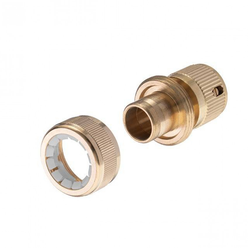 Конектор латунний 1/2" на шланг 3/4" STORM INTERTOOL GE-1220-GE-1220