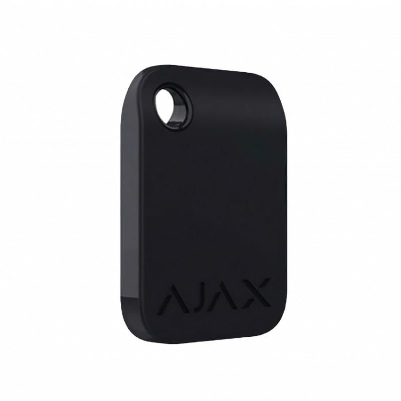 Захищений безконтактний брелок для клавіатури AJAX Tag - 3 шт. (black)-