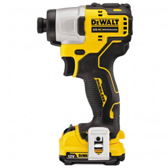 Шуруповерт акумуляторний ударний безщітковий 12V XR Li-Ion DeWALT DCF801D2