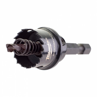 Коронка по металу SHOCKWAVE MILWAUKEE (1/4'' Hex), діаметр 19мм-[articul]