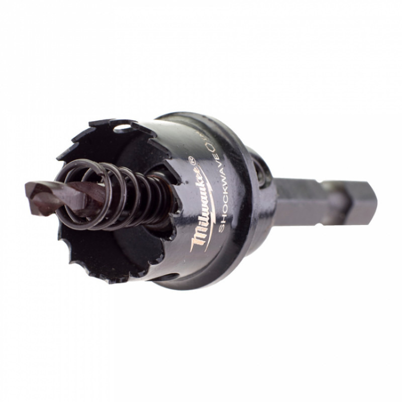 Коронка по металу SHOCKWAVE MILWAUKEE (1/4'' Hex), діаметр 19мм-4932501132