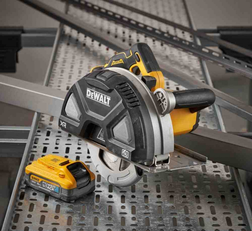 Пилка дискова по металу акумуляторна DeWALT DCS383H2-DCS383H2