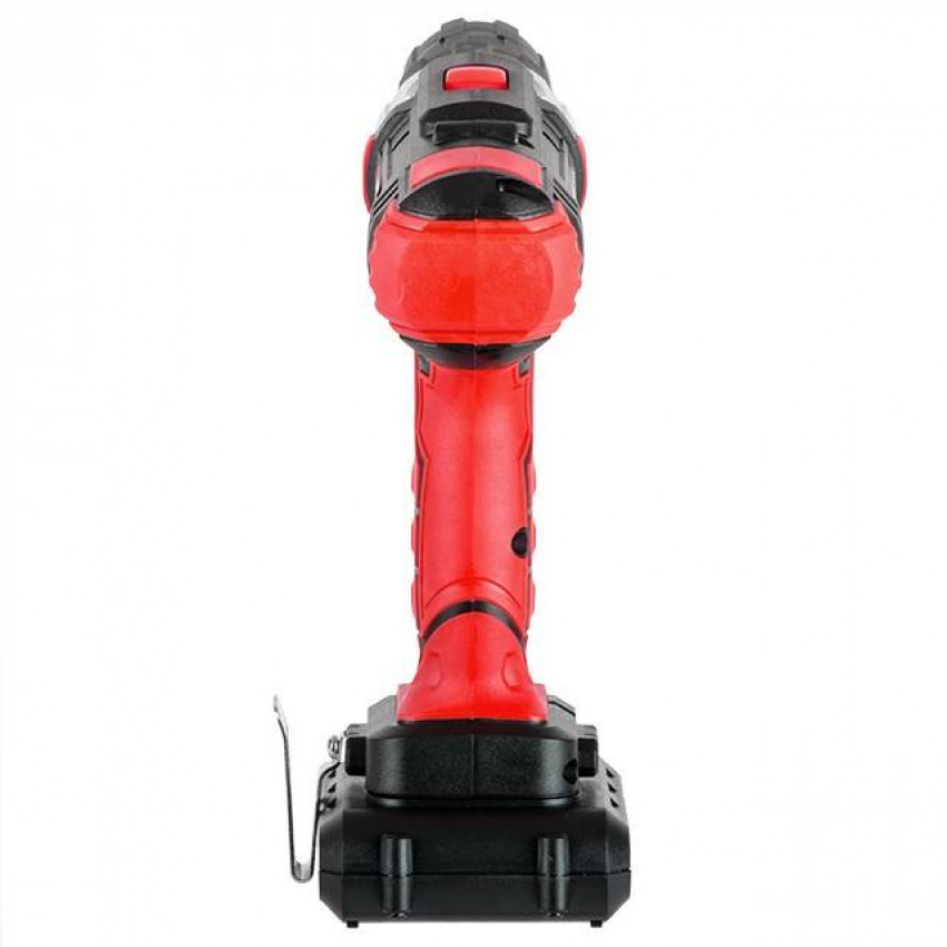 Дриль-шурупокрут акумуляторний Li-Ion 18 В, 25 Nm, 0-400/0-1500 об/хв, 2x2.0 Аг INTERTOOL WT-0314-WT-0314